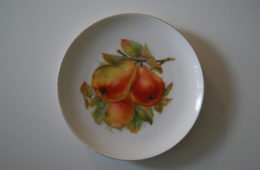 Waldenburg - Altwasser plate with pears 1929