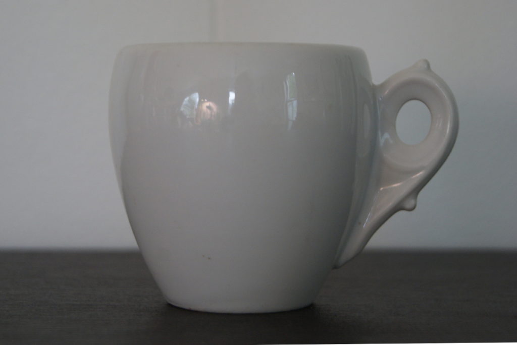 Porsgrund thick porcelain cup
