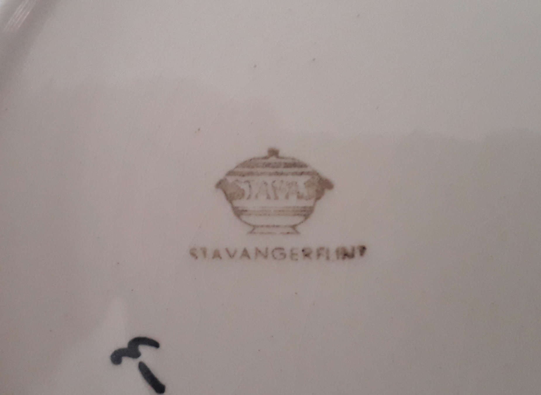 Stavangerflint (STAFAS) stempel, Stavanger, Norway, år: 1949 -1951