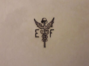 Egersunds Fayancefabrik mark, Egersund, Norway. 1901 – 1920